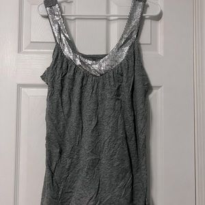 NWT Gap Sequin Sleeveless top Medium